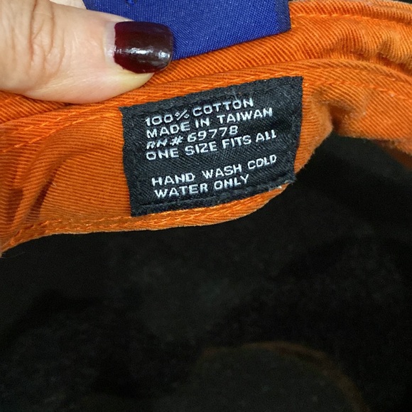 Vintage Miami Hurricanes Visor by Team Edition Apparel, OS adjustable Velcro - Picture 5 of 5